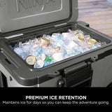 Ninja FrostVault wheeled cooler 42L grey, UK version