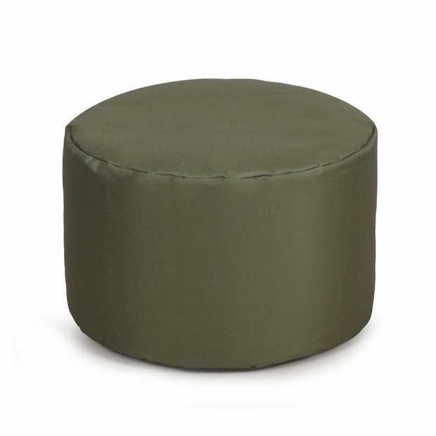 Kaikoo round drum beanbag olive, UK version