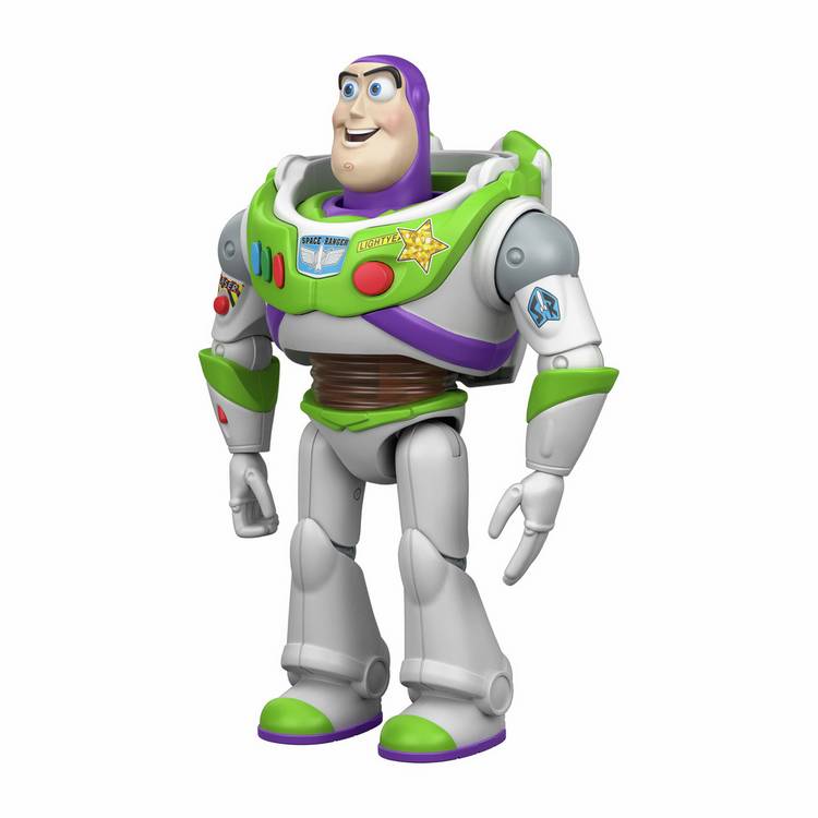 Disney Pixar Buzz Lightyear Interactables figure 7-inch, imported from the UK