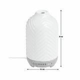 Habitat ceramic diffuser 100ml chevron wax resist (British brand)