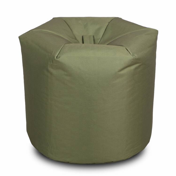 Kaikoo adult beanbag chair olive, imported from the UK