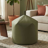 Kaikoo adult beanbag chair olive, imported from the UK