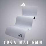 Adidas yoga mat 6mm silver violet, UK version
