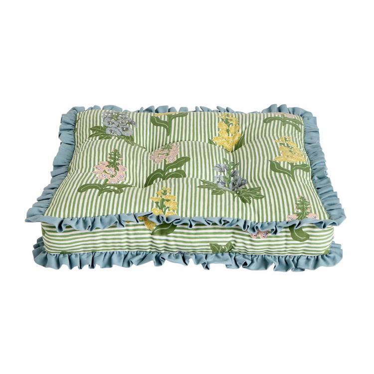 Argos Home floral stripe cushion set 40cm - British product