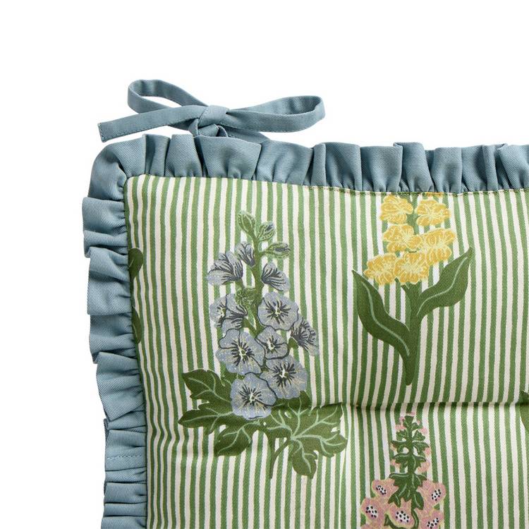 Argos Home floral stripe cushion set 40cm - British product