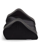 HYOUMANKIND Back Sleep Pillow with Silk Pillowcase 32cm x 57cm, UK version