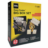 Coral 22 piece paint brushes and rollers set - (British brand)