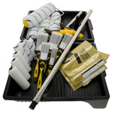Coral 22 piece paint brushes and rollers set - (British brand)
