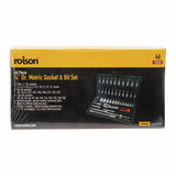 Rolson socket and bit set 46 piece metric - British product
