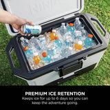 Ninja FrostVault Hard Cooler 47L White - British product