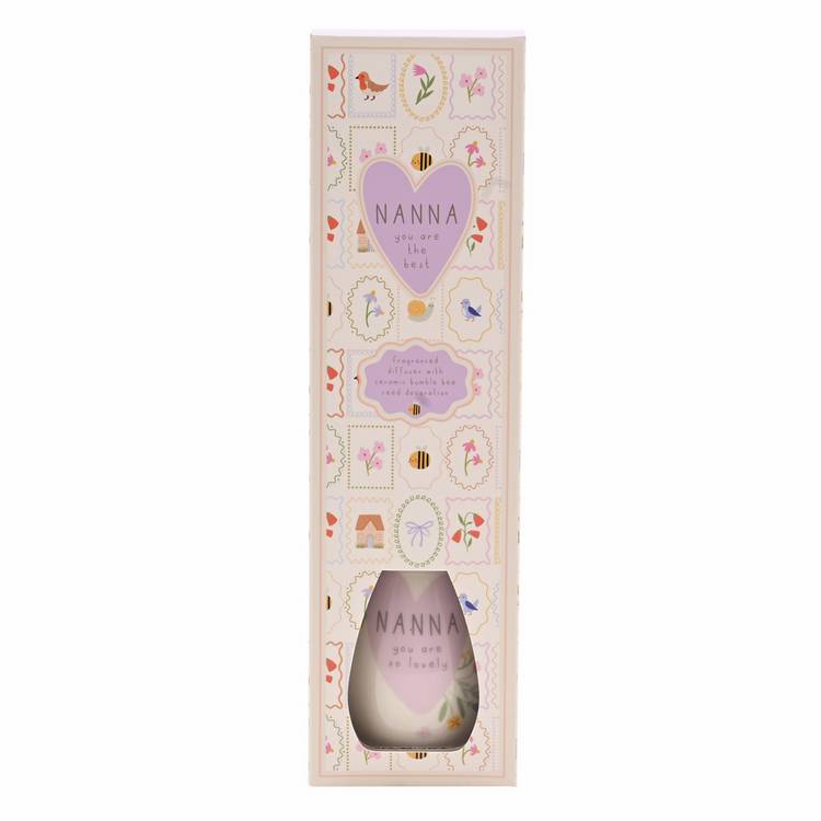 Widdop Love Life ceramic reed diffuser Nanna 100ml - British product
