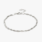 Argos Revere Sterling Silver Braided Bracelet 20cm- Buy online at McGrocer