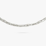 Revere sterling silver braided bracelet 20cm (British brand)