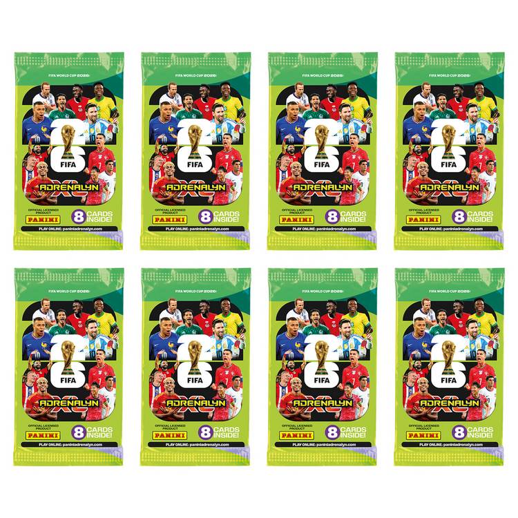 Panini Adrenalyn XL FIFA World Cup 2026 trading card tin - British product