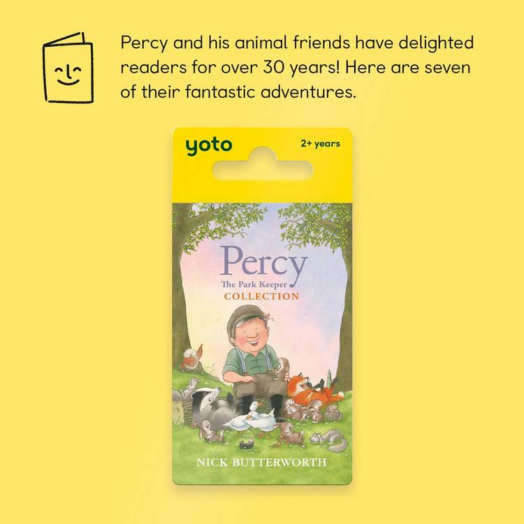 Yoto Percy Park Keeper audio collection, UK version