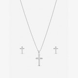 Inicio cross set in silver plating, imported from the UK