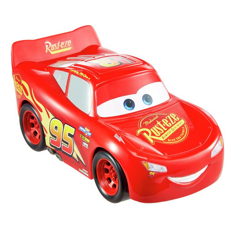 Disney Pixar Cars Lightning McQueen talking toy 5.5in (British brand)