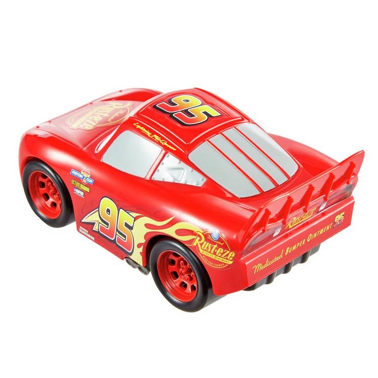 Disney Pixar Cars Lightning McQueen talking toy 5.5in (British brand)