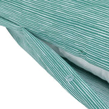 Argos Home bedding set teal stripe single - British product