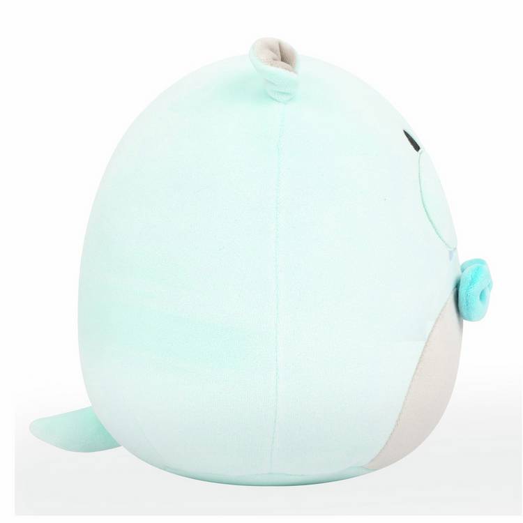 Squishmallows plush toy Hank The Teal Hippo 7.5-inch, UK version