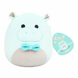 Squishmallows plush toy Hank The Teal Hippo 7.5-inch, UK version