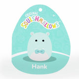 Squishmallows plush toy Hank The Teal Hippo 7.5-inch, UK version