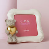 Widdop baby bear resin photo frame 4x4 inch, UK version