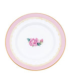 Halcyon Days Castle of Mey Rose plate 21cm (British brand)