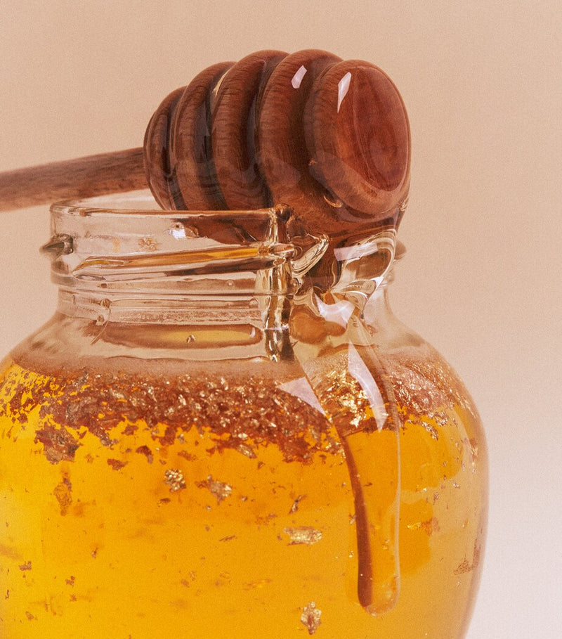 Harrods gold leaf honey 250g, imported from the UK