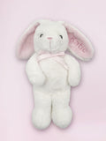 Babyblooms personalised bunny gift set with muslin wraps, imported from the UK