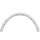 Revere sterling silver hinged twist bangle, UK version