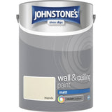 Argos Johnstone's Wall & Ceiling Matt Paint 5L - Magnolia- Buy online at McGrocer