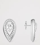 Messika white gold diamond earrings 0.65ct, UK version