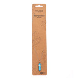 Superdrug Myga Silver Plated Necklace - Turquoise Pendant- Buy online at McGrocer