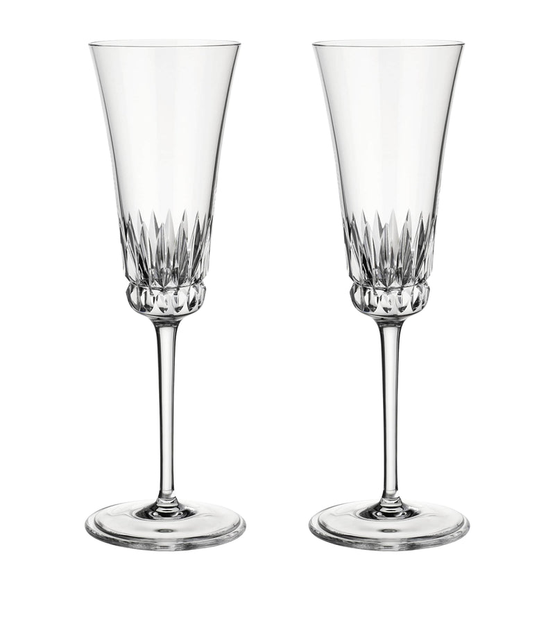 Villeroy & Boch Grand Royal Champagne Flute Set 120ml (British brand)