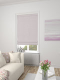Pink Noah Roman blind in 100% polyester, imported from the UK