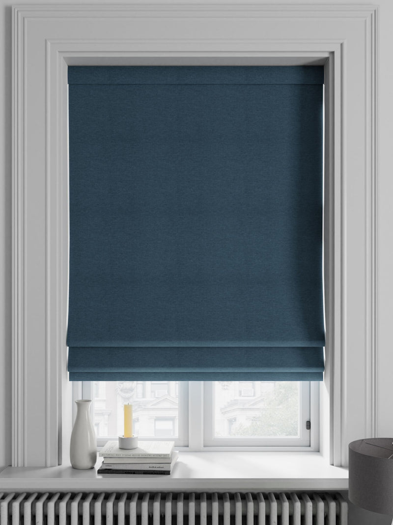 Peacock Green Soho roman blind made to measure, UK version