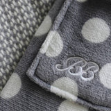 YUYU body hot water bottle in grey polka - British product