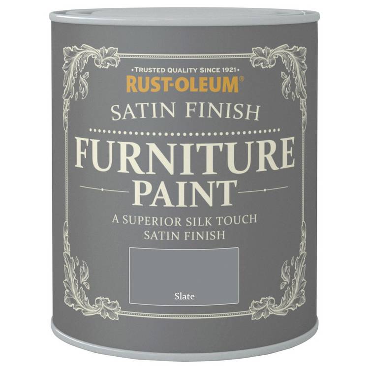 Rust-Oleum furniture paint Slate 750ml (British brand)
