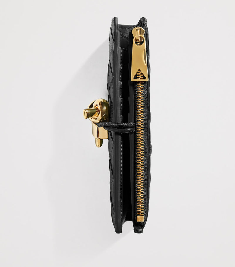 Bottega Veneta Andiamo bifold wallet in calfskin (British brand)