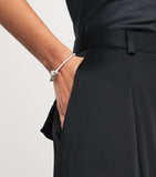 Engelbert white gold and diamond Legacy Knot bangle - British product