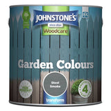 Argos Johnstone's Garden Colours Paint Steel Smoke Exterior Wood Paint 2.5L- Buy online at McGrocer