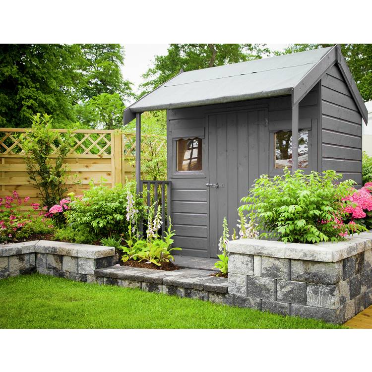 Johnstone's Garden Colours Paint Steel Smoke 2.5L (British brand)