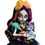 Monster High Skelita Calaveras doll with pet and accessories, imported from the UK