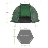 Kingcarp 12ft 2 rod carp fishing set with shelter - British product