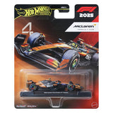 Hot Wheels F1 collectible Lando Norris styled toy car 1:64 scale, imported from the UK