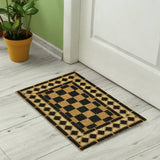 Argos Mighty Mats Chequerboard Black Doormat 40x60cm- Buy online at McGrocer