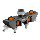 Argos GARDENA Four Channel Tap Connector- Buy online at McGrocer