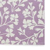 Catherine Lansfield floral short pile rug 80x150cm, UK version