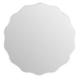 Argos Home wavy edge round mirror 60x60cm, imported from the UK